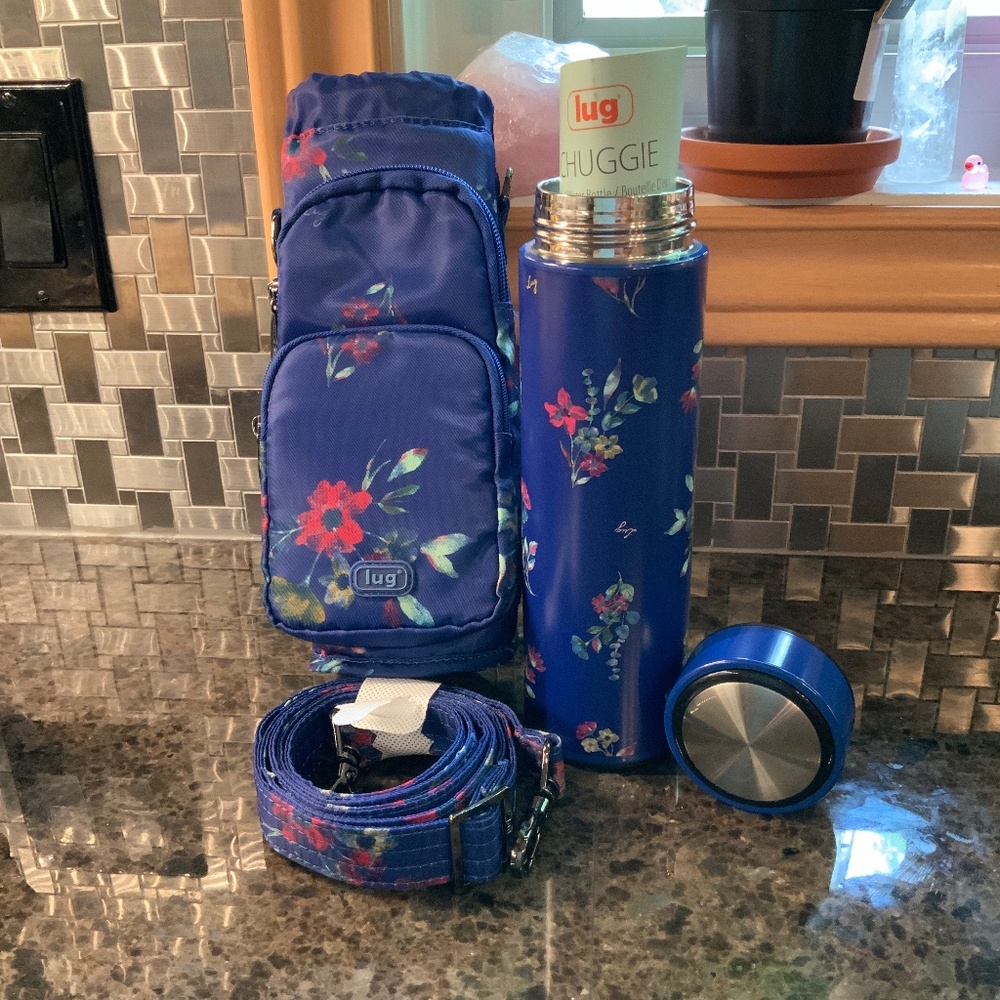 LUG BOUQUET BLUE ORIGINAL HUGGIE AND MATCHING CHUGGIE - NWOT
